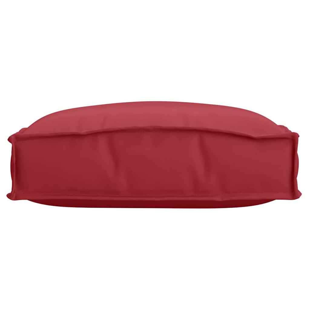 Cuscino 2 pcs Rosso Vino 40 x 40 x 8 cm Tessuto Oxford | homemem39