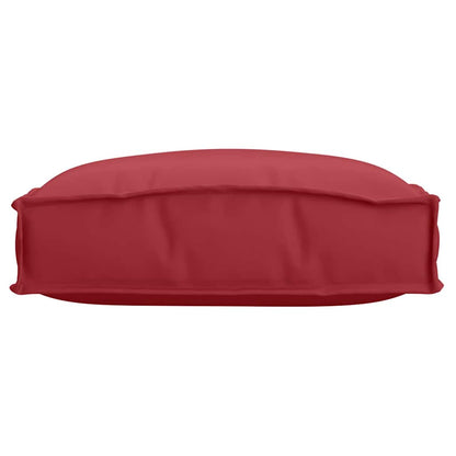 Cuscino 2 pcs Rosso Vino 40 x 40 x 8 cm Tessuto Oxford | homemem39