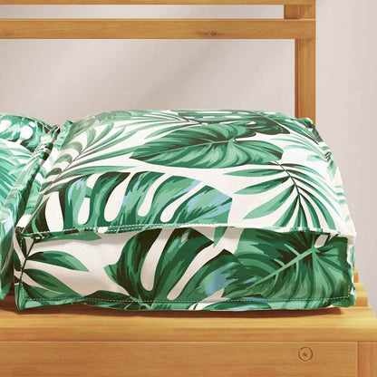 Cuscino 2 pcs Motivo Foglia 40 x 40 x 8 cm Tessuto Oxford | homemem39