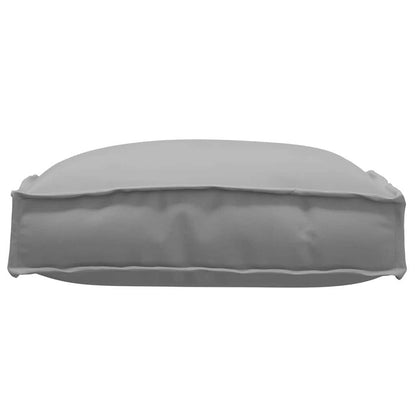 Cuscino 4 pcs Grigio 40 x 40 x 8 cm Tessuto Oxford | homemem39