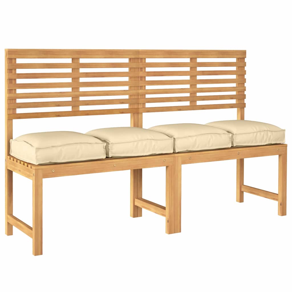 Cuscino 4 pcs Beige 40 x 40 x 8 cm Tessuto Oxford | homemem39