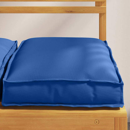 Cuscino 4 pcs Blu Reale 40 x 40 x 8 cm Tessuto Oxford | homemem39