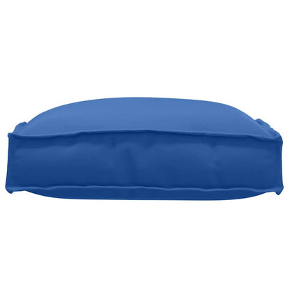 Cuscino 4 pcs Blu Reale 40 x 40 x 8 cm Tessuto Oxford