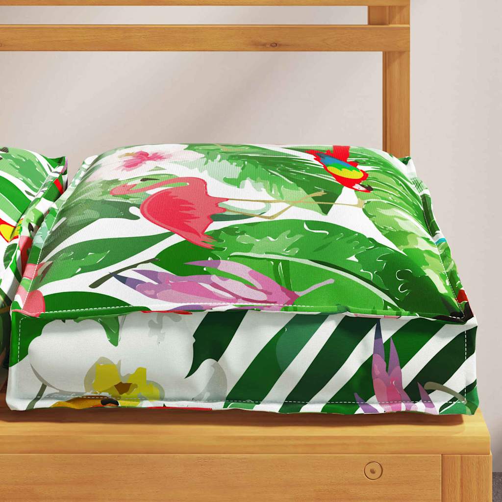 Cuscino 4 pcs Multicolore 40 x 40 x 8 cm Tessuto Oxford | homemem39