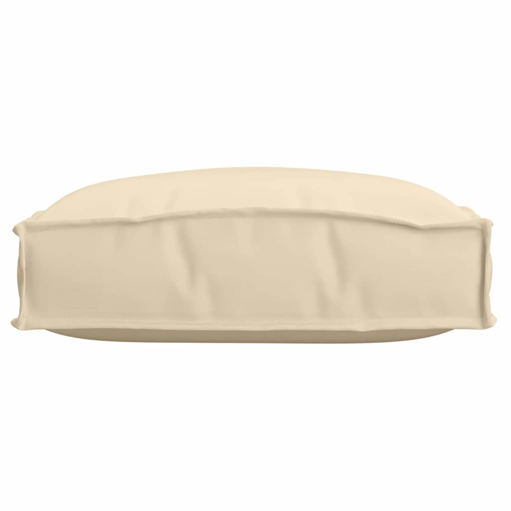 Cuscino 6 pcs Beige 40 x 40 x 8 cm Tessuto Oxford | homemem39