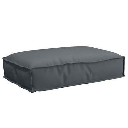 Cuscino Antracite 60 x 40 x 8 cm Tessuto Oxford | homemem39