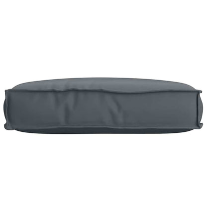 Cuscino Antracite 60 x 40 x 8 cm Tessuto Oxford | homemem39