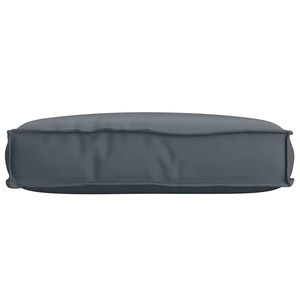 Cuscino Antracite 60 x 40 x 8 cm Tessuto Oxford