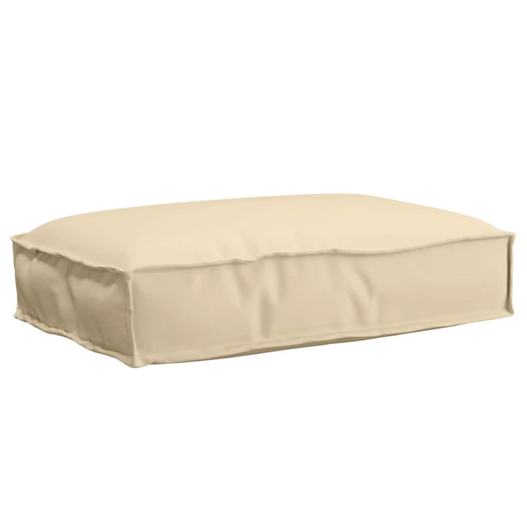 Cuscino Beige 60 x 40 x 8 cm Tessuto Oxford | homemem39