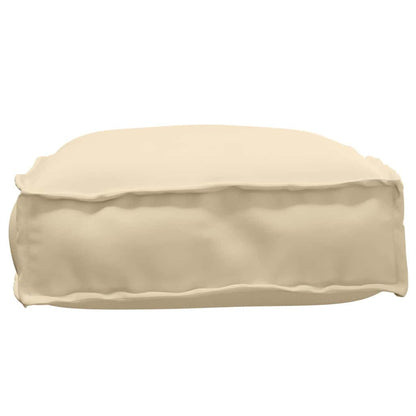Cuscino Beige 60 x 40 x 8 cm Tessuto Oxford | homemem39