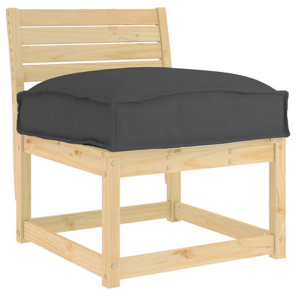 Cuscino Nero 60 x 40 x 8 cm Tessuto Oxford | homemem39
