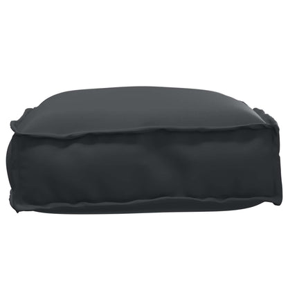 Cuscino Nero 60 x 40 x 8 cm Tessuto Oxford | homemem39