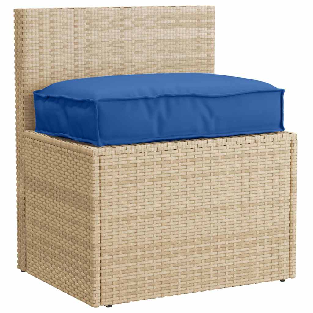 Cuscino Blu Reale 60 x 40 x 8 cm Tessuto Oxford | homemem39