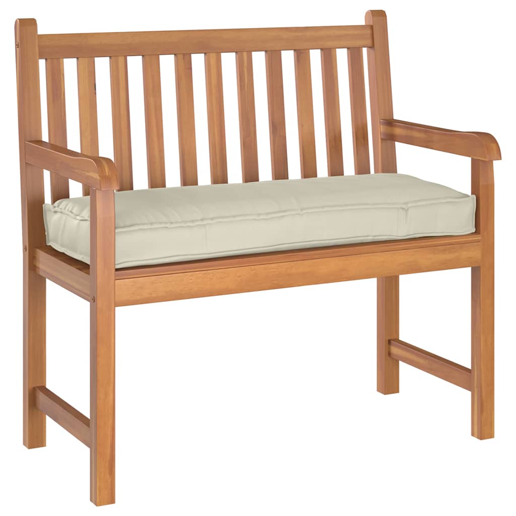 Cuscino Crema 100 x 40 x 8 cm Tessuto Oxford | homemem39
