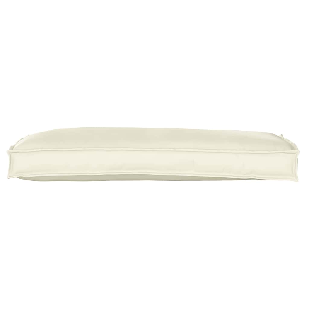 Cuscino Crema 100 x 40 x 8 cm Tessuto Oxford