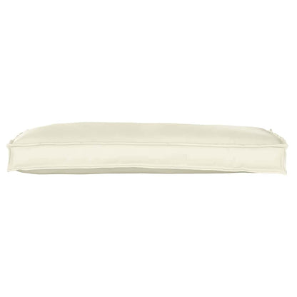 Cuscino Crema 100 x 40 x 8 cm Tessuto Oxford