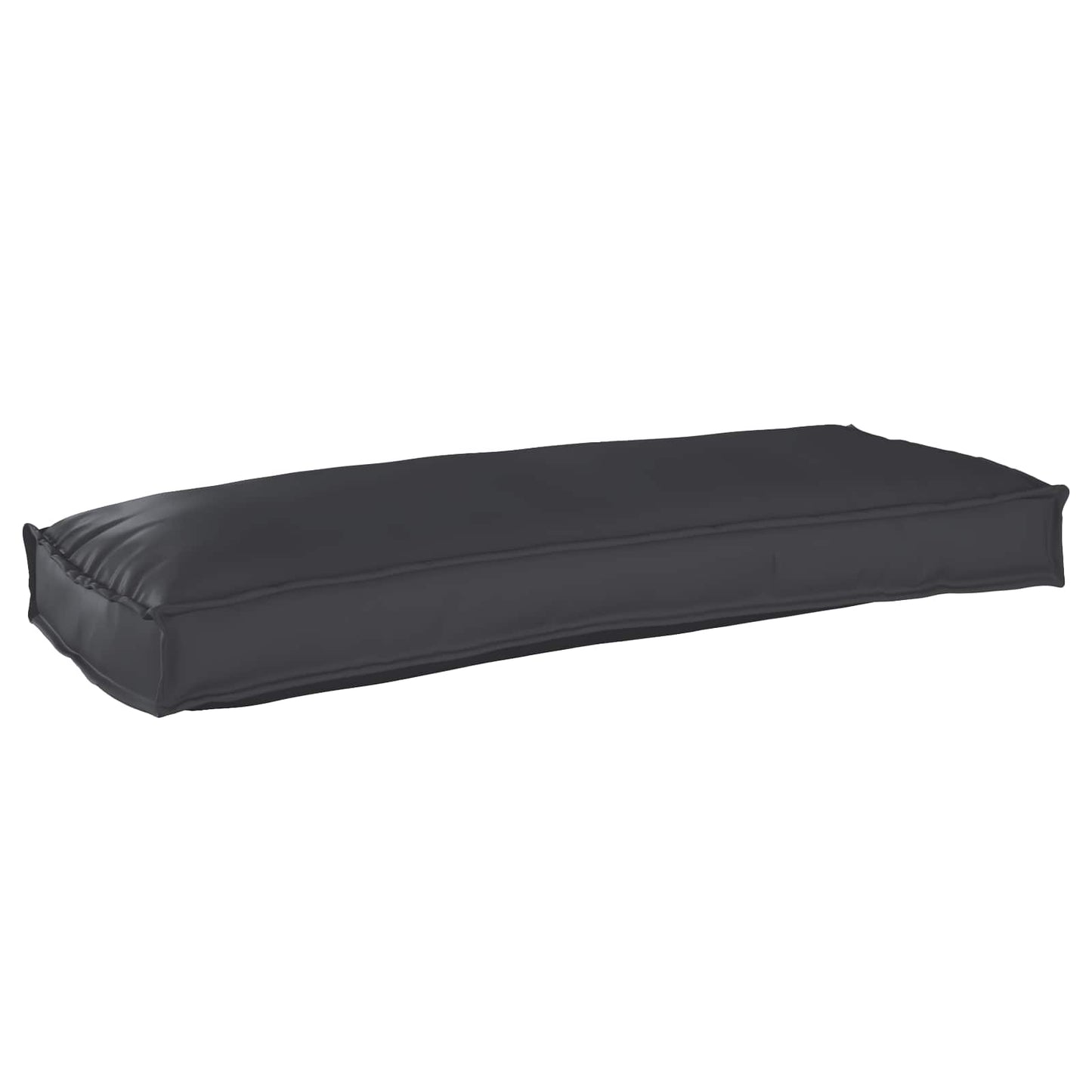 Cuscino Nero 100 x 40 x 8 cm Tessuto Oxford | homemem39