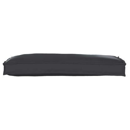 Cuscino Nero 100 x 40 x 8 cm Tessuto Oxford