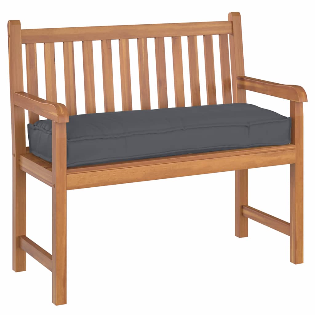 Cuscino Antracite 110 x 40 x 8 cm Tessuto Oxford | homemem39