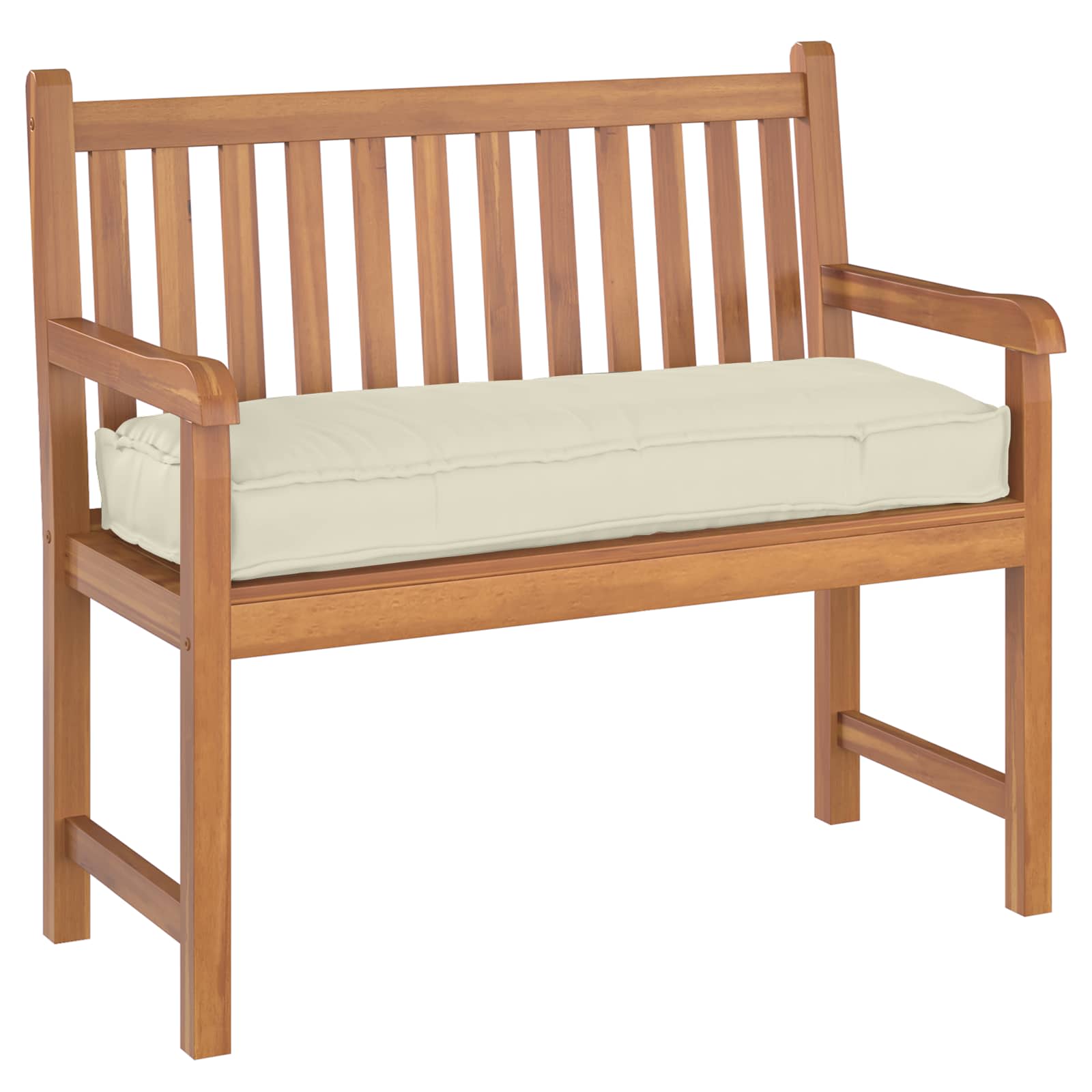 Cuscino Crema 110 x 40 x 8 cm Tessuto Oxford | homemem39
