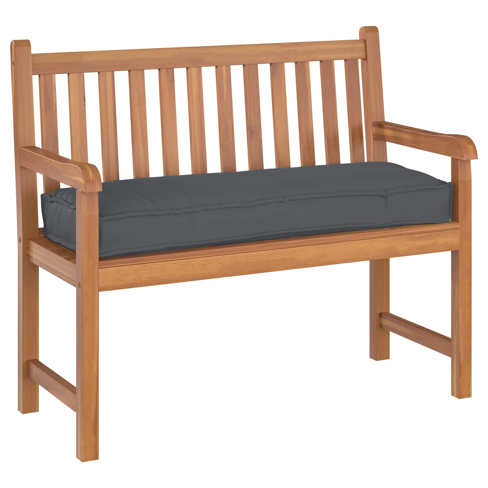 Cuscino Antracite 120 x 40 x 8 cm Tessuto Oxford | homemem39