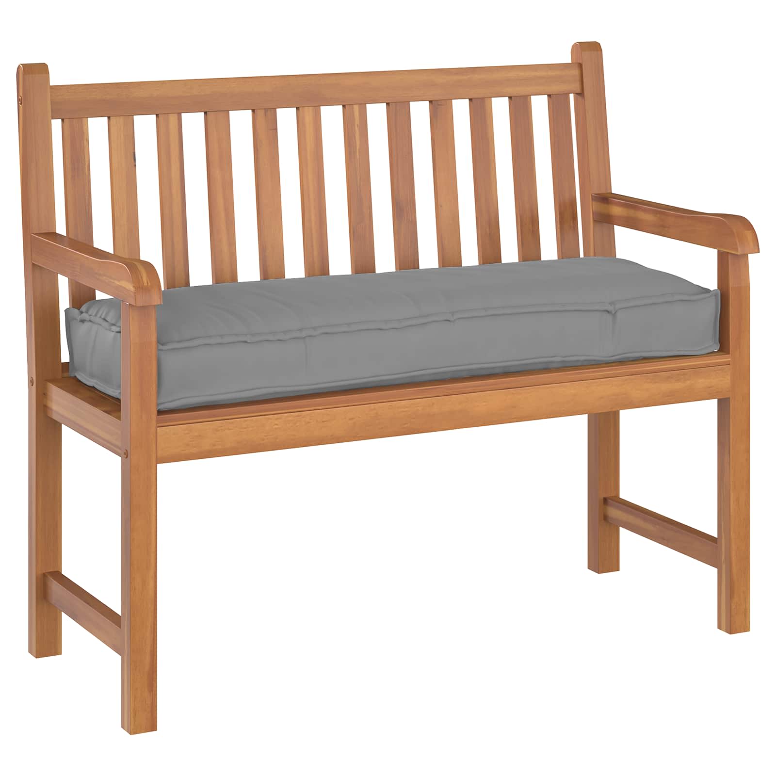 Cuscino Grigio 120 x 40 x 8 cm Tessuto Oxford | homemem39