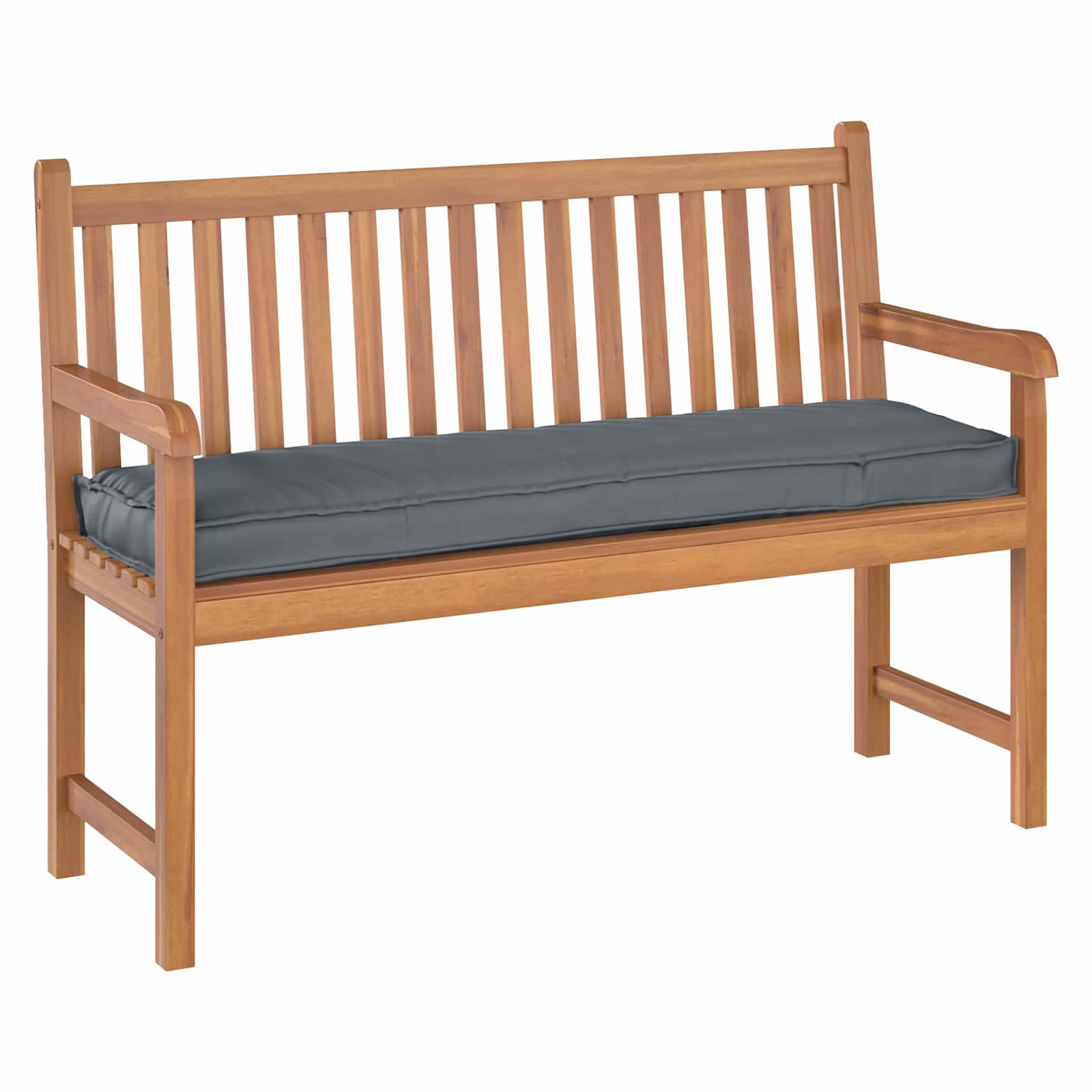 Cuscino Antracite 140 x 40 x 8 cm Tessuto Oxford | homemem39