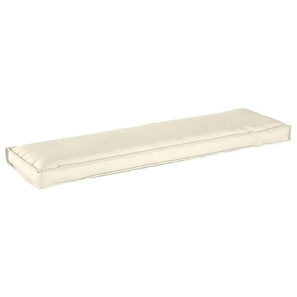 Cuscino Crema 140 x 40 x 8 cm Tessuto Oxford | homemem39