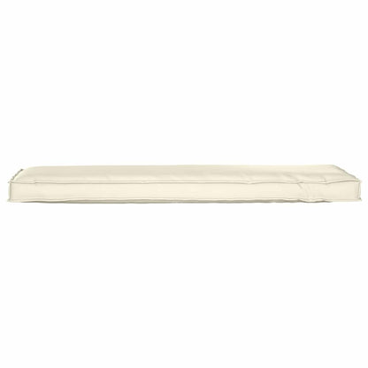 Cuscino Crema 140 x 40 x 8 cm Tessuto Oxford | homemem39