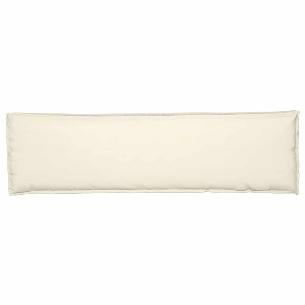 Cuscino Crema 140 x 40 x 8 cm Tessuto Oxford | homemem39