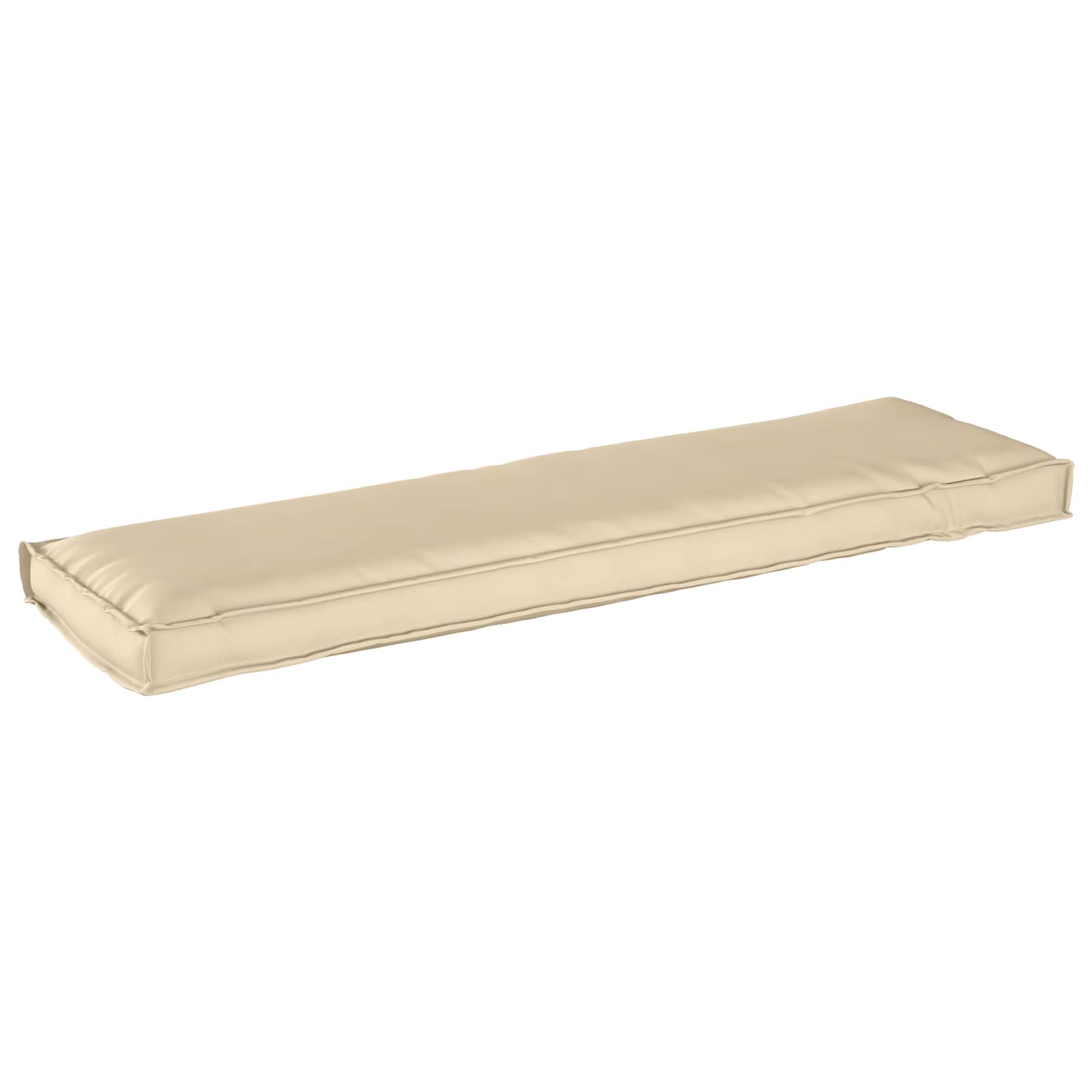 Cuscino Beige 140 x 40 x 8 cm Tessuto Oxford | homemem39
