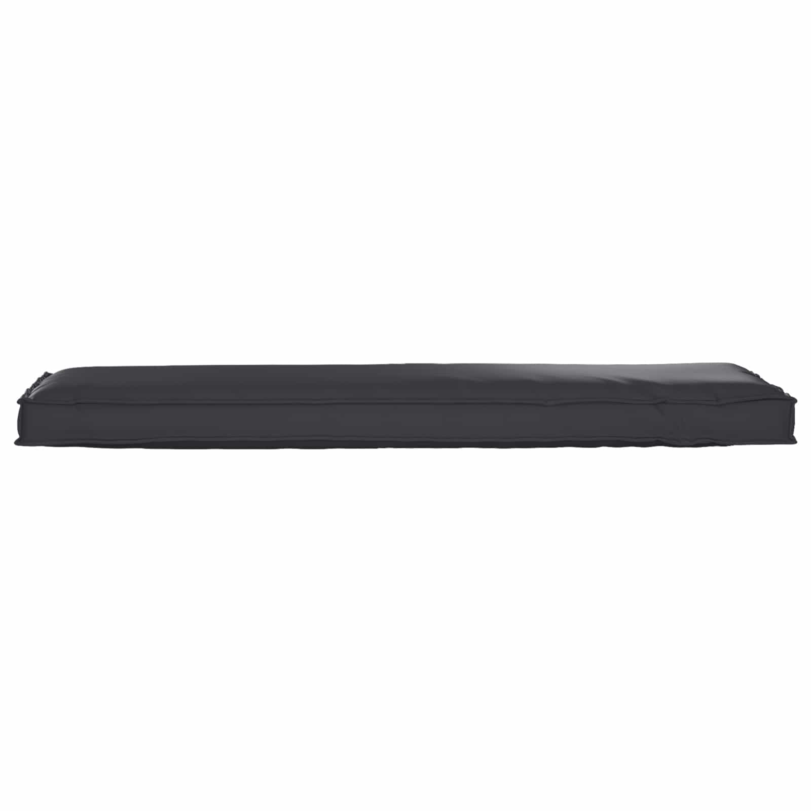 Cuscino Nero 140 x 40 x 8 cm Tessuto Oxford | homemem39