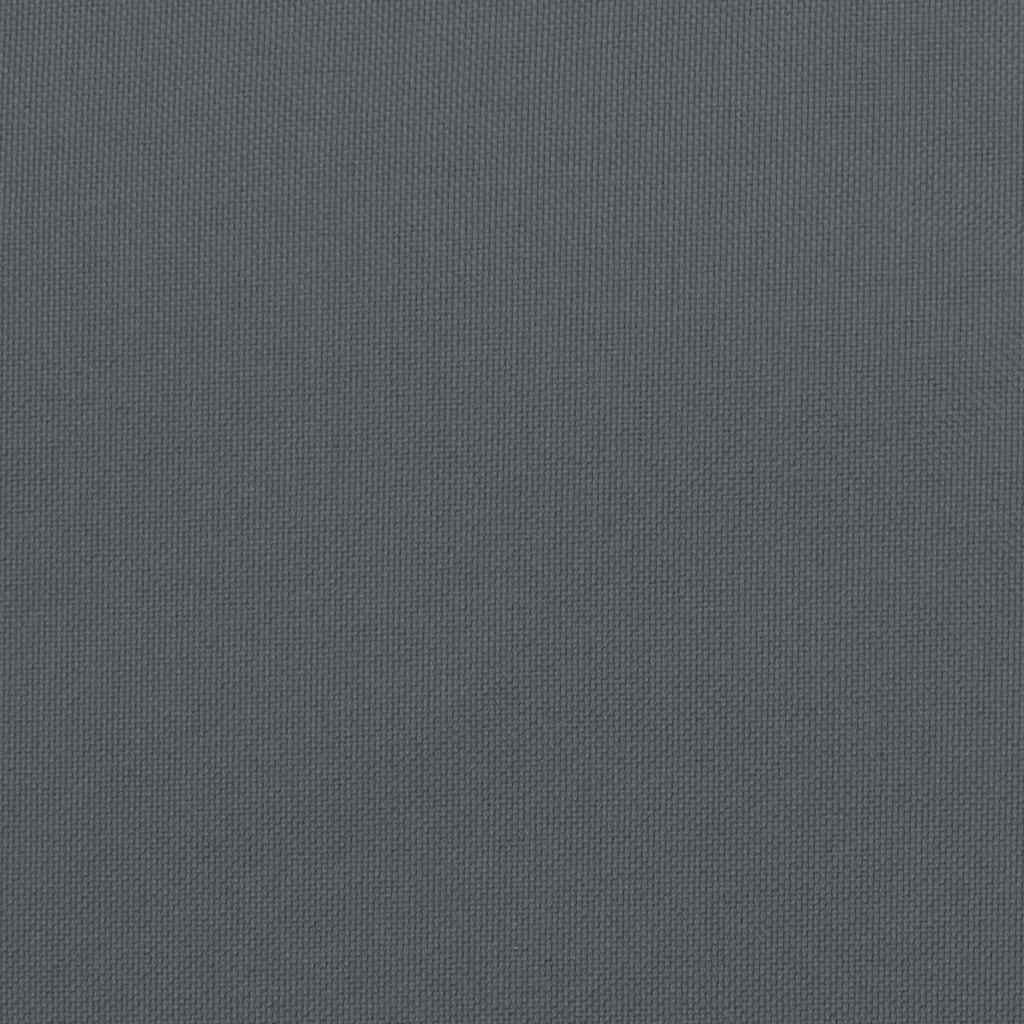 Cuscino per pallet Antracite 180 x 40 x 8 cm Tessuto Oxford | homemem39
