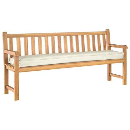 Cuscino per pallet Crema 180 x 40 x 8 cm Tessuto Oxford | homemem39