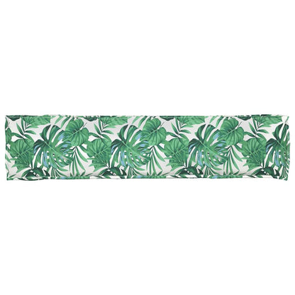 Cuscino per pallet Floreale Motivo Foglia Verde 180 x 40 x 8 cm | homemem39