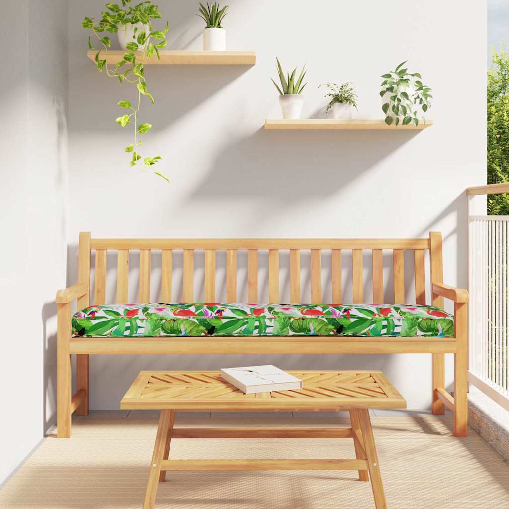 Cuscino per pallet Floreale Giungla Tropicale 180 x 40 x 8 cm | homemem39