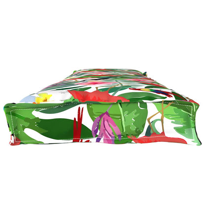Cuscino per pallet Floreale Giungla Tropicale 180 x 40 x 8 cm
