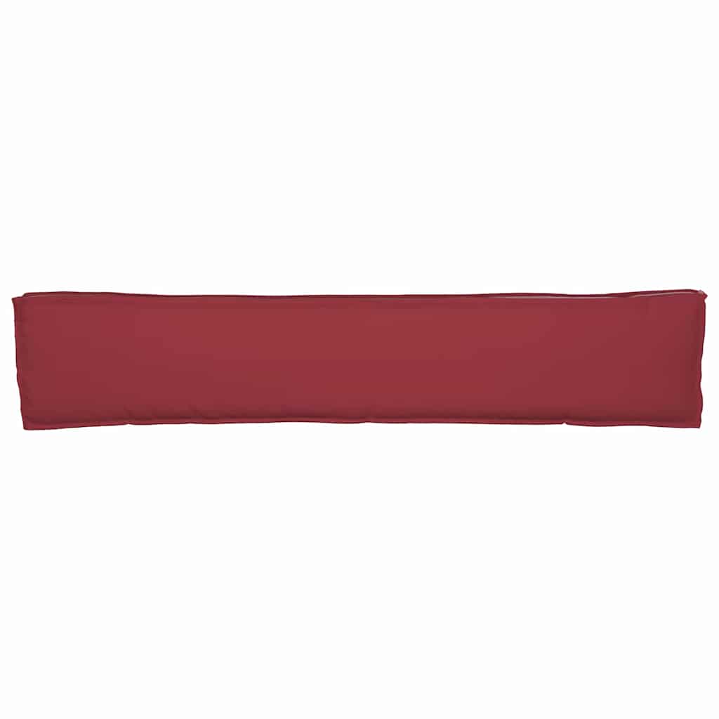Cuscino per pallet Rosso Vino 200 x 40 x 8 cm Tessuto Oxford | homemem39