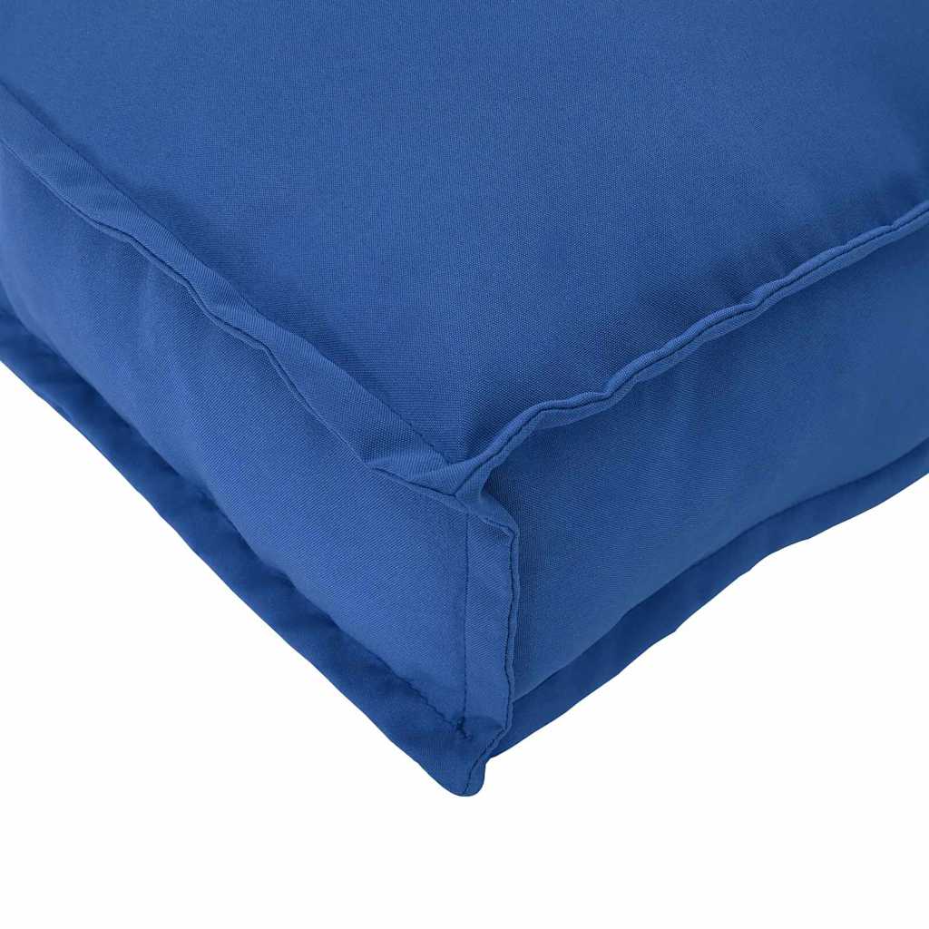 Cuscino per pallet Blu Reale 200 x 40 x 8 cm Tessuto Oxford