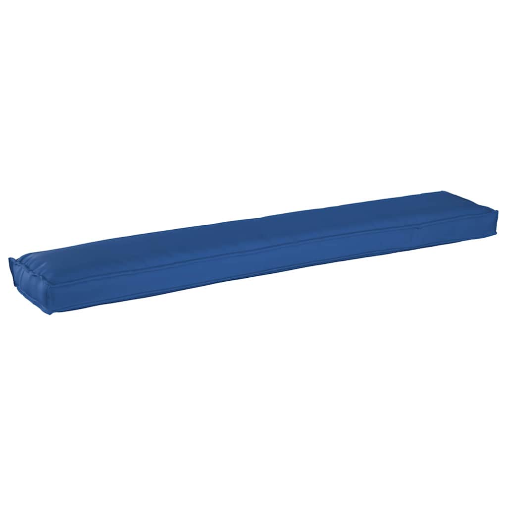 Cuscino per pallet Blu Reale 200 x 40 x 8 cm Tessuto Oxford