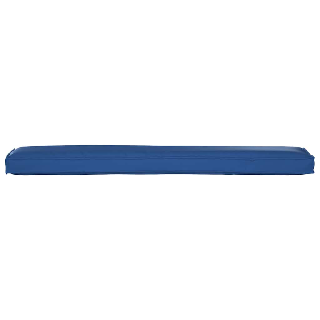 Cuscino per pallet Blu Reale 200 x 40 x 8 cm Tessuto Oxford