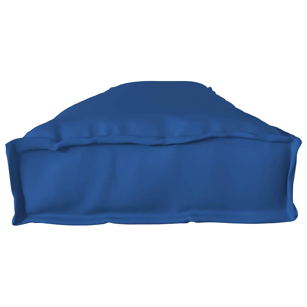 Cuscino per pallet Blu Reale 200 x 40 x 8 cm Tessuto Oxford