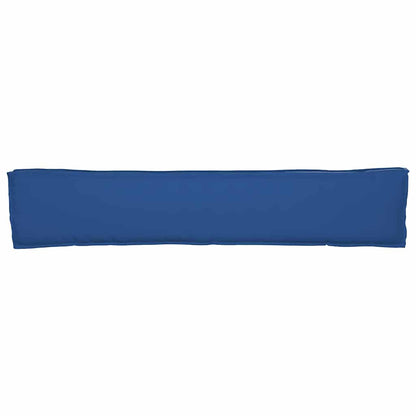 Cuscino per pallet Blu Reale 200 x 40 x 8 cm Tessuto Oxford
