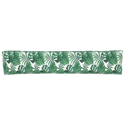 Cuscino per pallet Motivo Foglia 200 x 40 x 8 cm Tessuto Oxford | homemem39