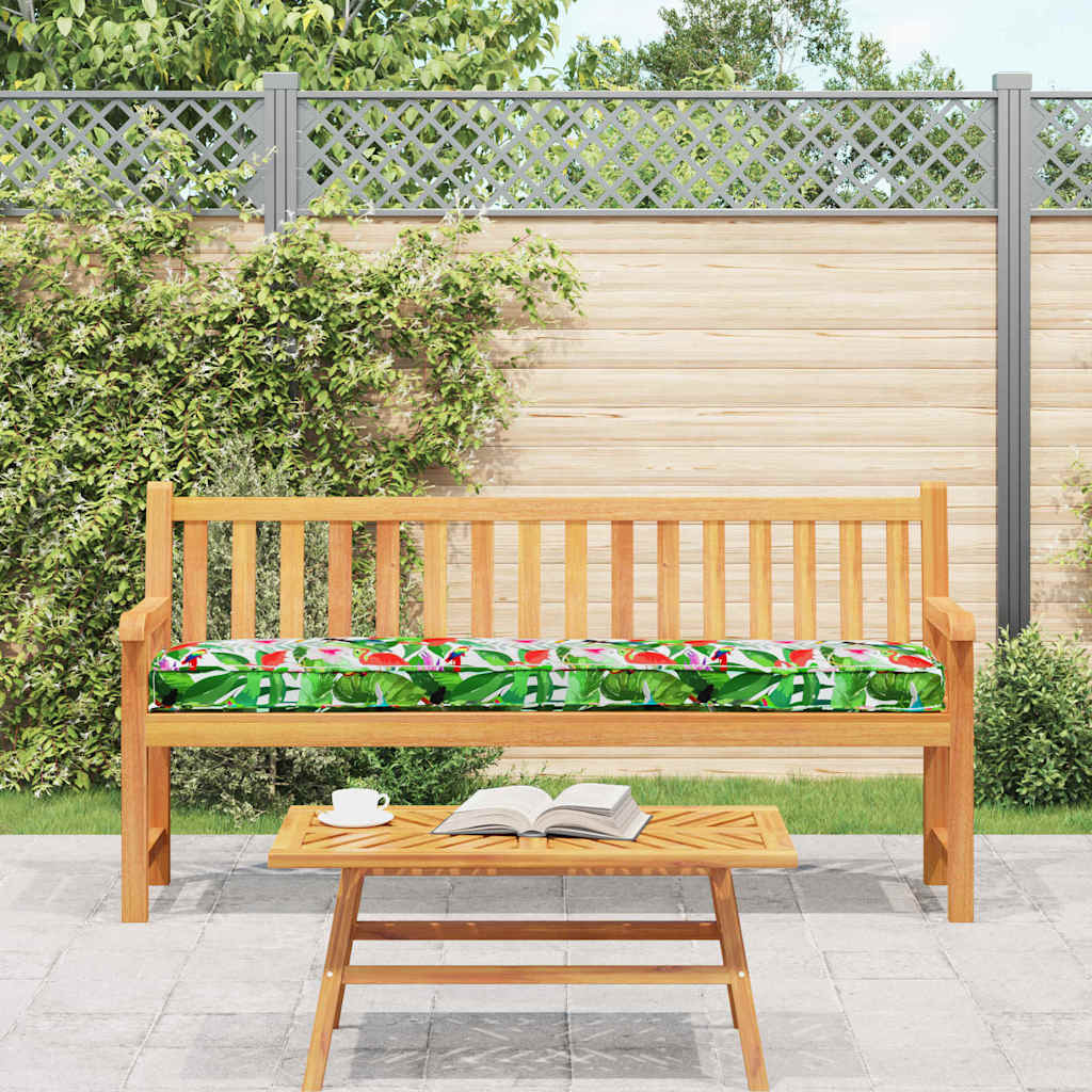 Cuscino per pallet Floreale Giungla Tropicale 200 x 40 x 8 cm | homemem39