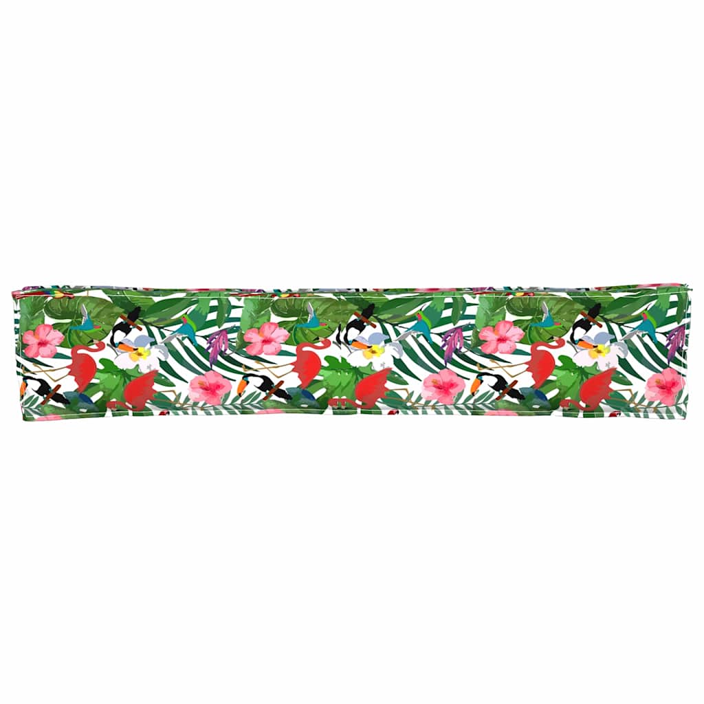 Cuscino per pallet Floreale Giungla Tropicale 200 x 40 x 8 cm | homemem39