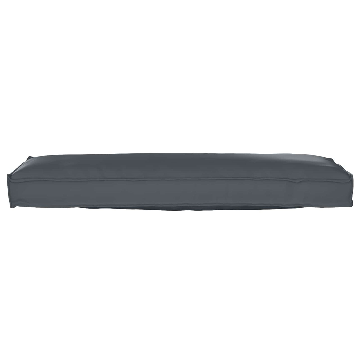 Set di Cuscini per Pallet 2 pcs Antracite 120 x 40 x 8 cm | homemem39