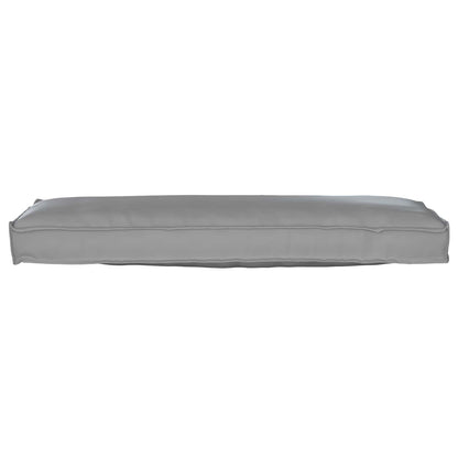 Set di Cuscini per Pallet 2 pcs Grigio 120 x 40 x 8 cm | homemem39