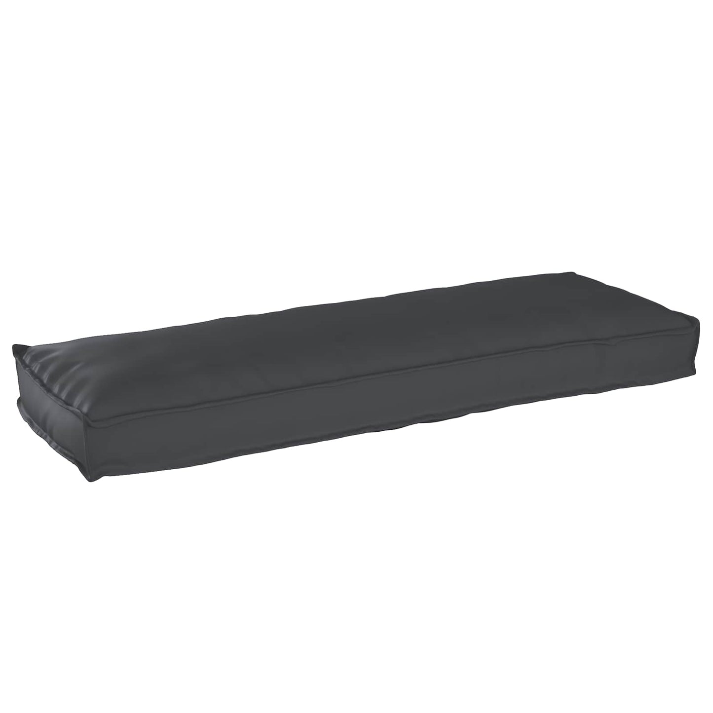 Set di Cuscini per Pallet 2 pcs Nero 120 x 40 x 8 cm | homemem39