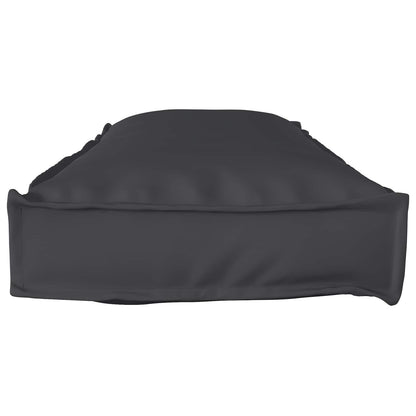 Set di Cuscini per Pallet 2 pcs Nero 120 x 40 x 8 cm | homemem39